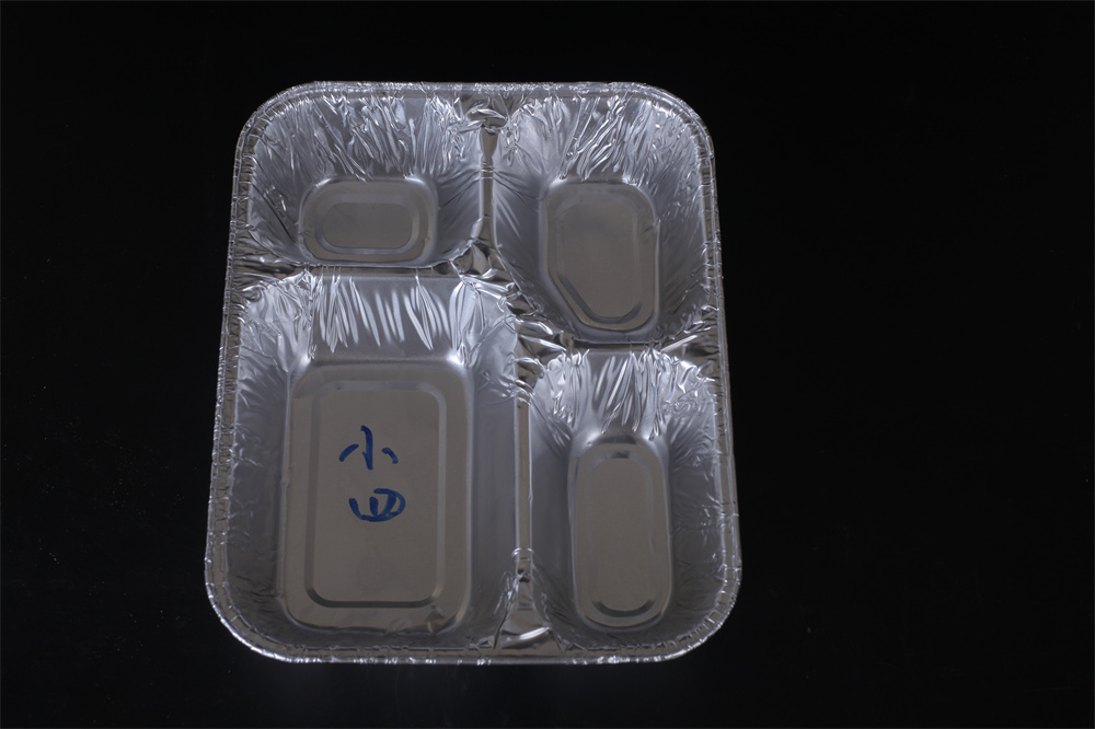 Small Four Aluminum Foil Box
