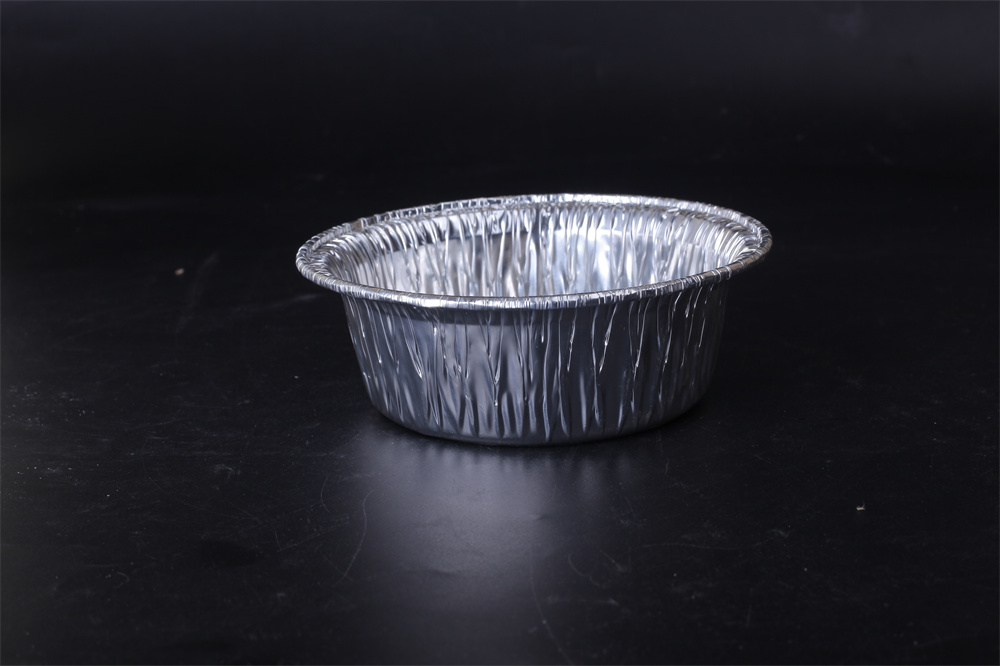 120 circular aluminum foil box